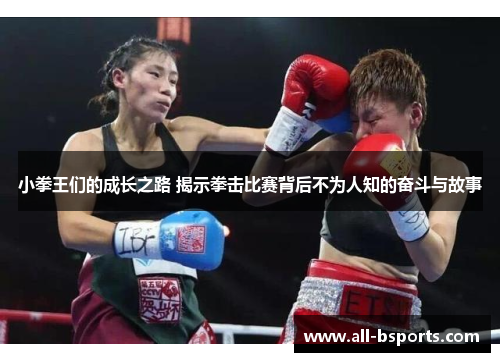 小拳王们的成长之路 揭示拳击比赛背后不为人知的奋斗与故事 小拳王们的成长之路 揭示拳击比赛背后不为人知的奋斗与故事