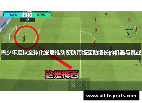 青少年足球全球化发展推动赞助市场蓬勃增长的机遇与挑战